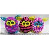 Image 1 : 3 MULTI COLOUR FURBY'S