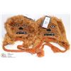 Image 1 : LOT OF 2 NEW STAR WARS CHEWBACCA FURRY HATS
