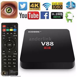 NEW V88 ANDROID OTT TV BOX WITH KODI INSTALLED
