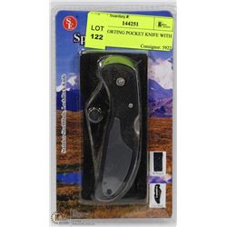 NEW SPORTING POCKET KNIFE WITH POUCH