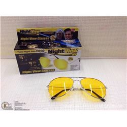 PAIR OF NEW NIGHT VISION GLASSES