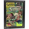 Image 1 : FRAMED VINTAGE 1947 SWISS FAMILY ROBINSON COMIC