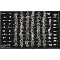 #15 - LOT OF 100 FASHION RINGS