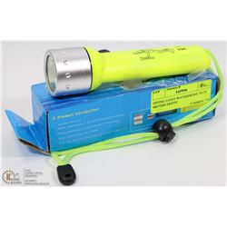 DIVING LIGHT WATERPROOF TO 20 METERS DEPTH