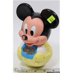 VINTAGE MICKEY MOUSE ROLY POLY TOY