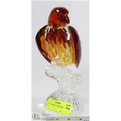 CRYSTAL TWO TONED EAGLE 10" TALL