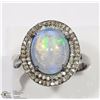 Image 1 : #12-STERLING SILVER GOLD PLATED OPAL (2.0CT)