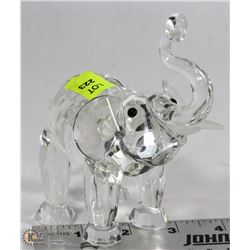 CRYSTAL ELEPHANT 5" X 5"