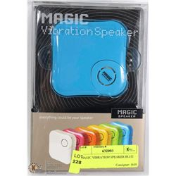 MAGIC VIBRATION SPEAKER BLUE