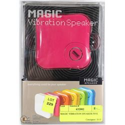 MAGIC VIBRATION SPEAKER PINK