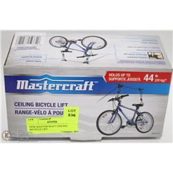 NEW MASTERCRAFT CEILING BICYCLE LIFT