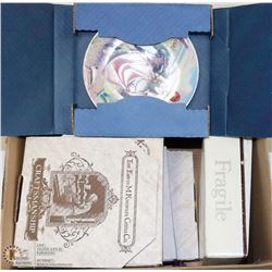 ESTATE BOX WITH ASSORTED COLLECTOR PLATES