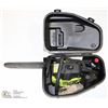Image 1 : 16" POULAN CHAINSAW WITH CASE AND ACCESSORIES