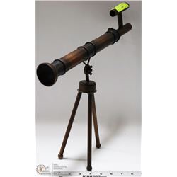 BRONZE METAL TELESCOPE FOR HOME DÉCOR