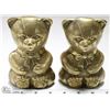 Image 1 : BRASS BEAR BOOK ENDS