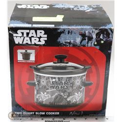 STAR WARS 2 QT. SLOW COOKER  NEW IN BOX