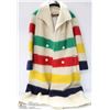 Image 1 : GENUINE 4 LINE HUDSONS BAY WOOL COAT