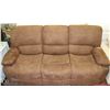Image 2 : NEW BROWN MICROFIBER RECLINING FOLD DOWN