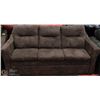 Image 3 : NEW DARK BROWN MICROFIBER SOFA  AND LOVESEAT