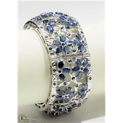 #30-STERLING SILVER SAPPHIRE (54.50CT)