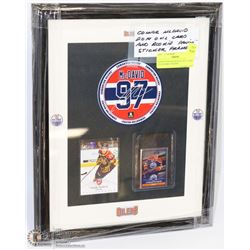 CONNOR MCDAVID 2014 O.H.L. CARD AND ROOKIE "PANINI