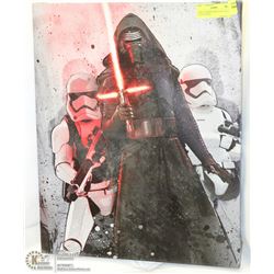 FORCE AWAKENS KYLO REN SITH CANVAS 20X16