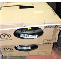 NEW PAIR OF RSSW 16 X6.5/5-100 STEEL RIMS