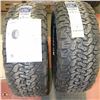 Image 1 : BF GOODRICH ALL TERRAIN 33 X 12.50R15LT TIRE   X2