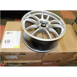 SET OF 4 RSSW HYPER SILVER RIMS 19" X 8.5"