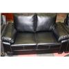 Image 2 : NEW BLACK EMERSON LEATHERETTE 81" SOFA WITH