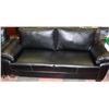 Image 3 : NEW BLACK EMERSON LEATHERETTE 81" SOFA WITH