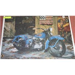 HARLEY PUZZLE WITH COVER PICTURED