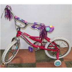 18" GIRLS OZONE "GIRLS RULE " BMX BIKE