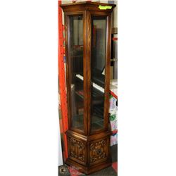 ESTATE 11"X22"X70"H CURIO CABINET