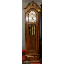 ESTATE OAK RIDGEWAY GRANDFATHER CLOCK