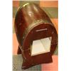 Image 3 : ANTIQUE WOOD KEG BARREL COOLER