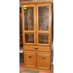 OAK FRONT 32"X19"X78"H CABINET