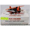 Image 1 : DIE CAST 1:32 ALLIS-CHALMERS 1932 LOCKHEED VEGA