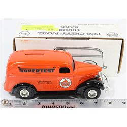 1:25 DIE CAST 1938 CHEVY PANEL TRUCK BANK