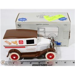 1:25 DIE CAST MODEL A DELIVERY VAN BANK