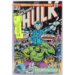 INCREDIBLE HULK #191 COLLECTORS COMIC BOOK