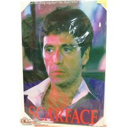 NEW CANVAS PRINT SCARFACE POSTER