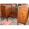Image 2 : ESTATE ANTIQUE 47"X19"X68"H VANITY