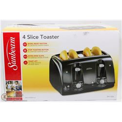 SUNBEAM 4 SLICE TOASTER