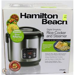 HAMILTON BEACH  RICE COOKER