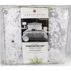 SPRINGMAID DOUBLE/QUEEN COMFORTER SET