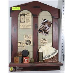 VINTAGE DECORATIVE DISPLAY