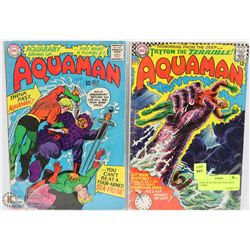 PAIR OF SILVER AGE AQUAMAN COMICS