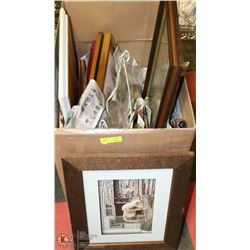 ESTATE PICTURE COLLECTION  INCL HORSE TOLE,