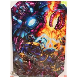 NEW CANVAS PRINT GUARDIANS OF THE GALAXY THANOS